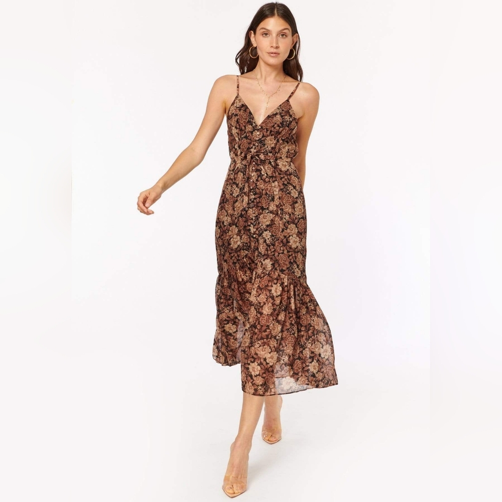 CAMI NYC Laurel Dress in Sepia - Size S